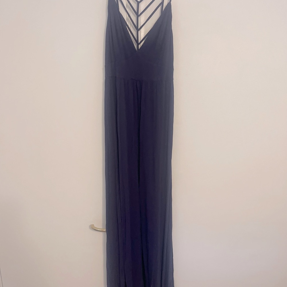 DRY GOODS | Dark navy blue maxi dress